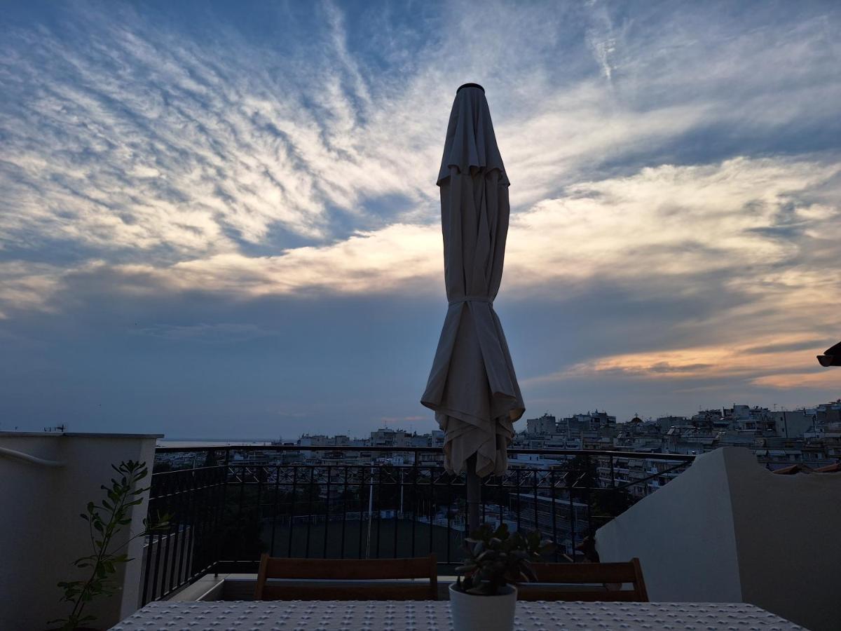 Sunset Rooftop Apartment Tesalónica Exterior foto
