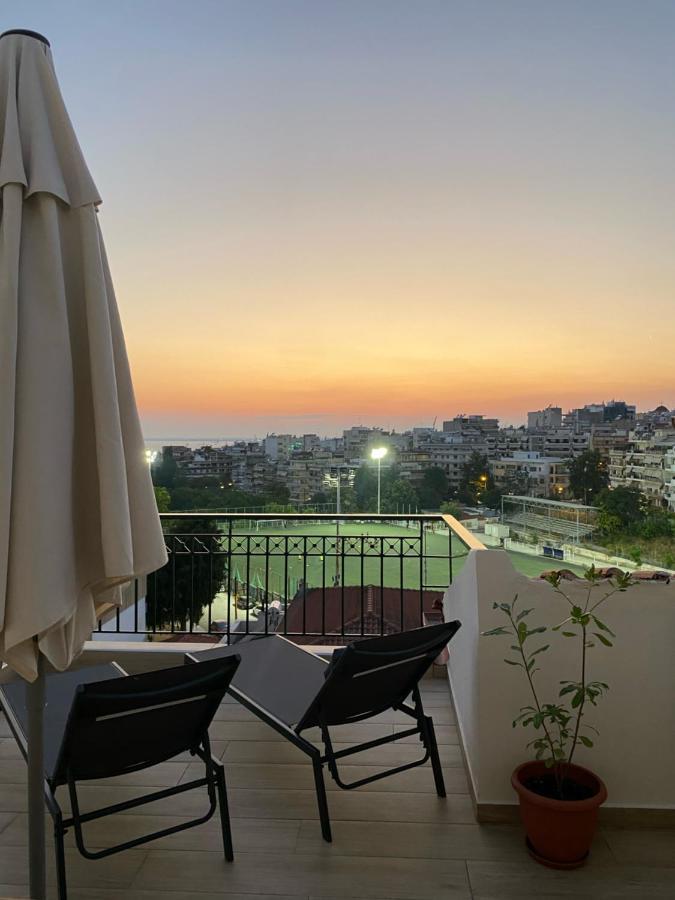 Sunset Rooftop Apartment Tesalónica Exterior foto